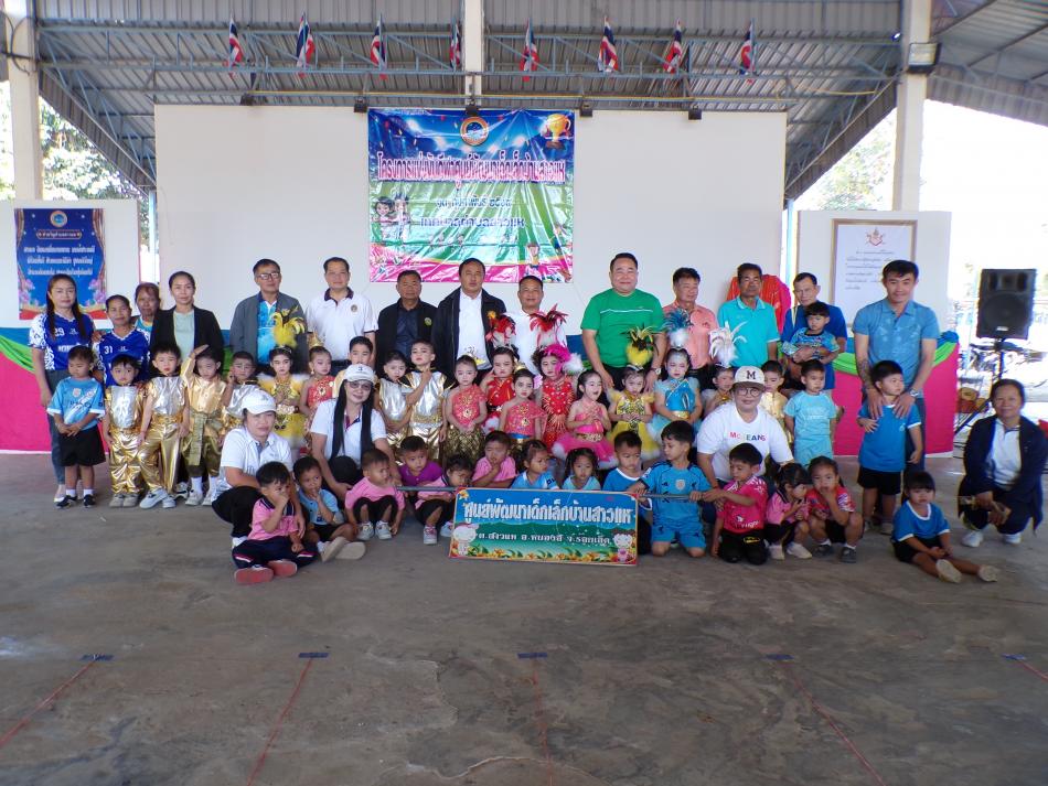 วันที่ 13 กุมภาพันธ์ 2569 เวลา 09.00 น. นายปฏิการ เชื้อทอง ปลัดเทศบาล ปฏิบัติหน้าที่ นายกเทศมนตรีตำบลสาวแห เป็นประธานเปิดโครงการแข่งขันกีฬาศูนย์พัฒนาเด็กเล็กบ้านสาวแห ประจำปีงบประมาณ 2569 เพื่อส่งเสริมสุขภาพและการพัฒนาเด็ก ณ อาคารอเนกประสงค์เทศบาลตำบลสาวแห